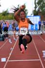 Senior Womens triple jump, 2024 Northern Senior and Under-20s Track and Field Champs, Middlesbrough.  Photo: David T. Hewitson/Sports for All Pics